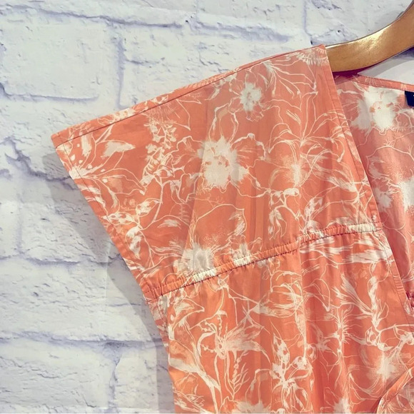 INC International Concepts Cotton Printed Peplum-Hem Top - Picture 8 of 8